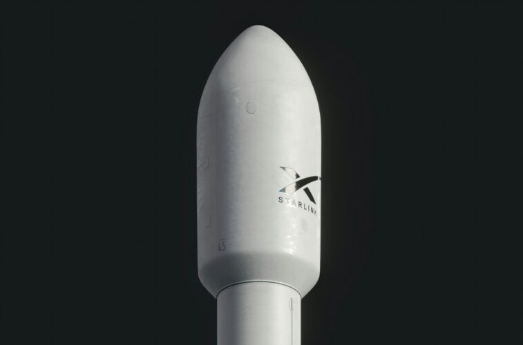 A Starlink satellite 